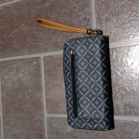 Fossil canvas wristlet wallet - Picture 2 of 8